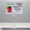 Fulcri Srl Pinza porta-stopper con braccio da 10 cm 10 pz