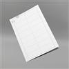 Fulcri Srl Foglio A4 prefustellato per 16 etichette segnaprezzo 8.5 x 3.5 cm 100 pz