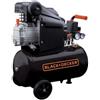 Black & Decker BD 205 24 - Compressore aria elettrico compatto - Motore 2 HP - 24 lt