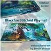Blackfire Playmat bordo rinforzato (Stitched) - FOREST (Svetlin Velinov) Ultrafine 2 mm (Tappetino) - BFPM403440
