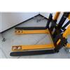 Transpallet elevatore con forche regolabili piene