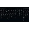 Tenda Led 3Mt X 1Mt 180 Led Sfalzata Stalattite Ultra Luminosa Led Bianco Freddo Con Strobo Bianco - Prolungabile