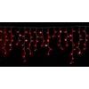 Tenda Led 3Mt X 1Mt 180 Led Sfalzata Stalattite Ultra Luminosa Led Rosso Con Strobo Bianco - Prolungabile