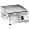 Amitek Fry top elettrico da banco Modello FT1L Piano di cottura liscio Potenza 3000 W