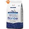 Monge Dog Natural Superpremium Medium Puppy e Junior Pollo - Sacco da 3 kg, Any