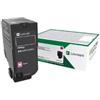 Lexmark Toner Magenta 75B20M0 Cs/Cx727 10000 Pagine Originale