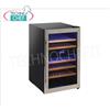 COOL HEAD - Technochef, Cantinetta Refrigerata 1 Porta Vetro, lt.130, doppia temperatura, Mod.CW36DT