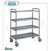 Carrelli di servizio in acciaio inox
