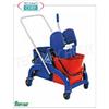 Carrello lavapavimenti con Strizzatore e 2 Secchi