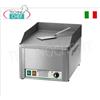 FIMAR - Fry Top Elettrico Professionale da Banco, Piastra Liscia, Mod.FRY1L
