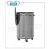 Pattumiere in acciaio inox