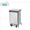 Pattumiere in acciaio inox
