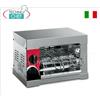 TOSTIERA a FORNETTO con 2 PINZE in ACCIAIO CROMATO
