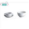LUBIANA - Tazza Brodo, Collezione Kaszub Hel, in porcellana bianca