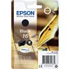 Epson Cartuccia Epson Serie 16 Penna/Cruciverba nero [C13T16214022]