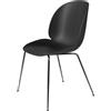 GUBI set da 4 sedie BEETLE DINING CHAIR con base cromo nero - 10024264