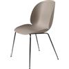 GUBI set da 4 sedie BEETLE DINING CHAIR con base cromo nero - 10024296