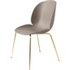 GUBI set da 4 sedie BEETLE DINING CHAIR con base ottone - 10024298