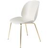 GUBI set da 4 sedie BEETLE DINING CHAIR con base ottone - 10068725