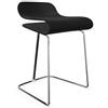 KRISTALIA sgabello BCN con base cromata - 05BCN03-CRO-PP03