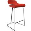 KRISTALIA sgabello BCN con base cromata - 05BCN02-CRO-PP07