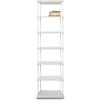 KRIPTONITE libreria da parete KROSSING MAXI H 203 cm con base per appoggio a terra - 07X1BO