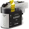 Cartuccia inchiostro Compatibile per LC 227 bk nero xxl