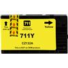 compatibile rigenerato garantito per HP Cartuccia d'inchiostro giallo CZ132A 711