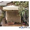 Ombrellone a muro con braccio laterale h36008