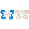 CHICCO (ARTSANA SpA) Chicco Ciuccio In Silicone Physio Comfort Boy Comfort Boy 6-16 M 2u