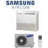Samsung Condizionatore Climatizzatore Samsung Inverter Pavimento Console 18000 BTU AC052RNJDKG Con Comando Wireless