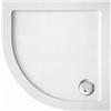 Ercos Piatto Doccia Best Semitondo Bianco 80x80