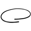 Barrow Corda in silicone 100cm 8/12mm Black