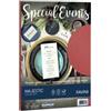 FAVINI Carta metallizzata Special Events - A4 - 120 gr - rosso - Favini - conf. 20 fogli (unità vendita 1 pz.)