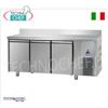 TECNODOM - TAVOLO CONGELANTE FREEZER 3 porte con Alzatina, GN 1 1, Temp.-18Â° -22Â°C
