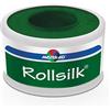 Master-Aid Rollsilk - Cerotto Seta Artificiale Bianca Misura 2.5cm x 5m, 1 pezzo
