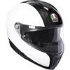 Agv Outlet Sportmodular Solid Mplk Modular Helmet Bianco,Nero 2XS