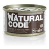 Natural Code 01 senior (fiocchi di pollo e riso) - 6 lattine da 85gr.
