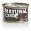 Natural Code 01 senior (fiocchi di pollo e riso) - 12 lattine da 85gr.