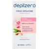 DEPILZERO Strisce Depilatorie Gambe E Braccia - 20 Strisce + 4 Salviette Post-Epilazione