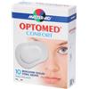 Master-Aid Optomed Comfort - Garza oculare autoadesiva per medicazione oculari, 10 cerotti