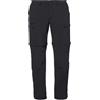 Vaude Farley Zip Off Iv Pants Nero 48 / Regular Uomo