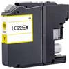 BROTHER Cartuccia giallo compatibile con Brother LC-22EY giallo 1200 pagine