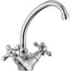 Paffoni Iris Lavabo monoforo canna alta - Codice IRV077CR