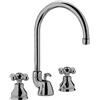 Paffoni Iris Lavabo batteria tre fori canna alta - Codice IRV057CR