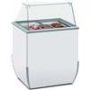 Framec Vetrina Gelateria BRIO - Capacità N° 4 Vaschette Lt 5