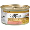 Gourmet Gold Dadini in salsa per Gatto da 85 gr Gusto Salmone e Pollo