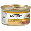 Gourmet Gold Dadini in salsa per Gatto da 85 gr Gusto Tacchino e Anatra