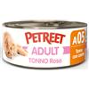 Petreet Natura Tonno Rosa per Gatto da 70 gr Gusto A05 - Tonno Rosa con Carote