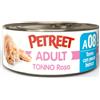 Petreet Natura Tonno Rosa per Gatto da 70 gr Gusto A08 - Tonno Rosa con Pesce Bianco